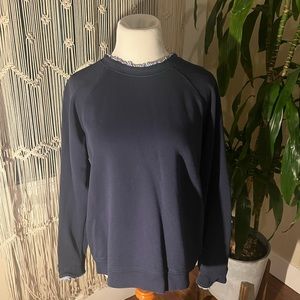 Jcrew Navy Sweatshirt